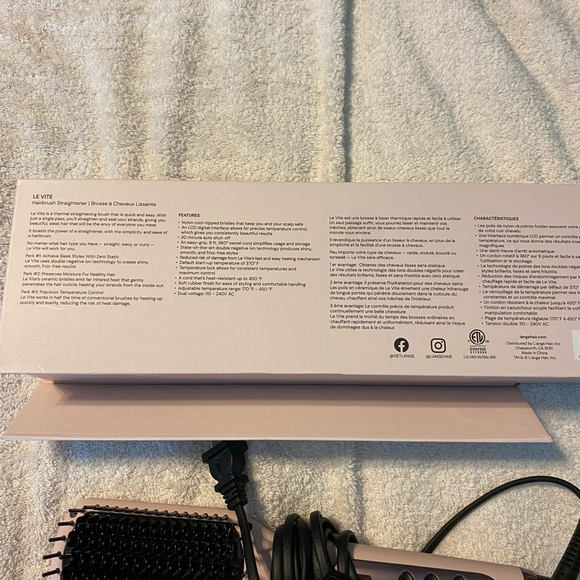 Lange Hairbrush Straightener - Picture 2 of 4